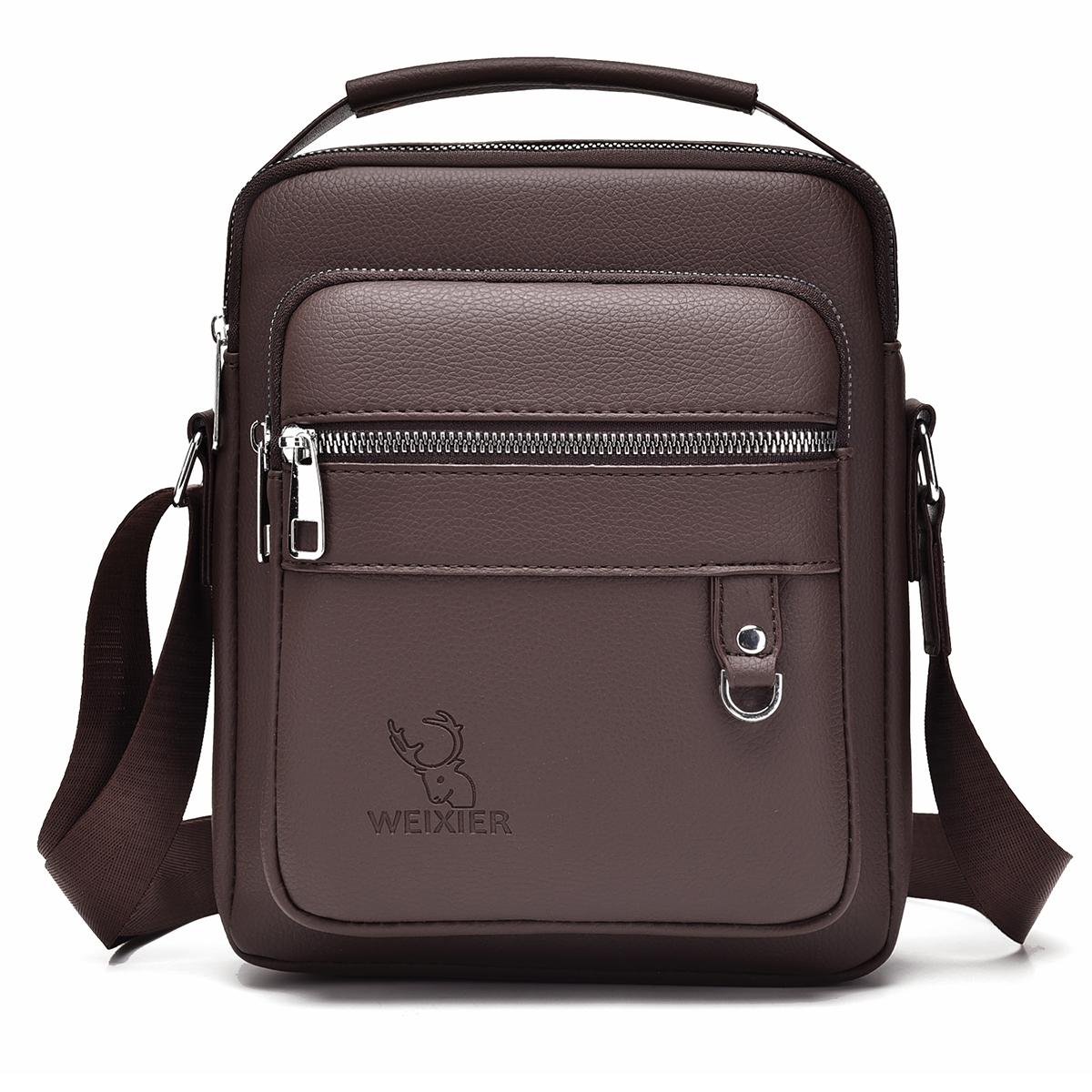 Brown Crossbody Shoulder Bag For Men Versatile And Stylish Bags
