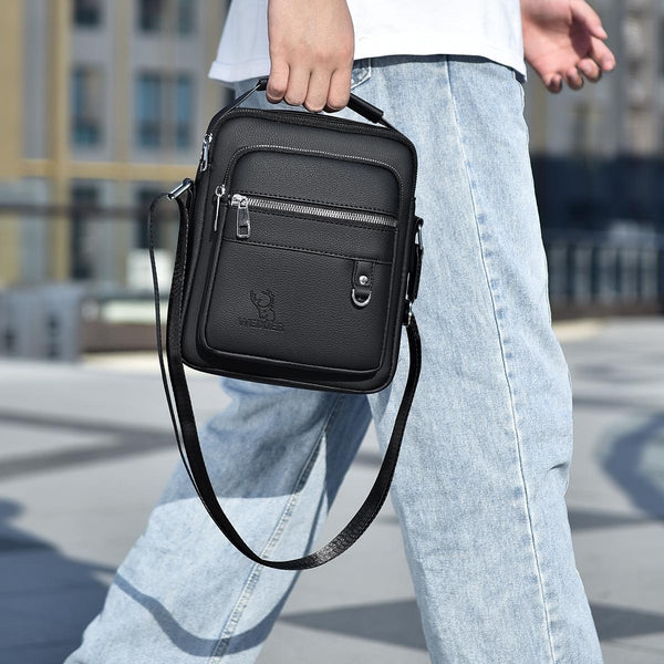 Brown Crossbody Shoulder Bag For Men Versatile And Stylish Bags