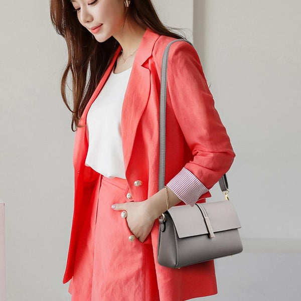 Spacious Women Shoulder Bag For Commuting Red Wine Women's Bags & Handbags