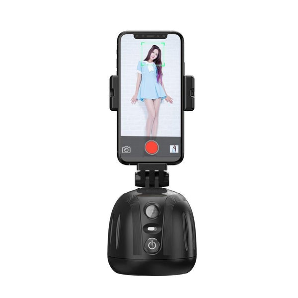 Smart 360 Degree Live Video Recording Desktop Stabilizer Black Stabilizers