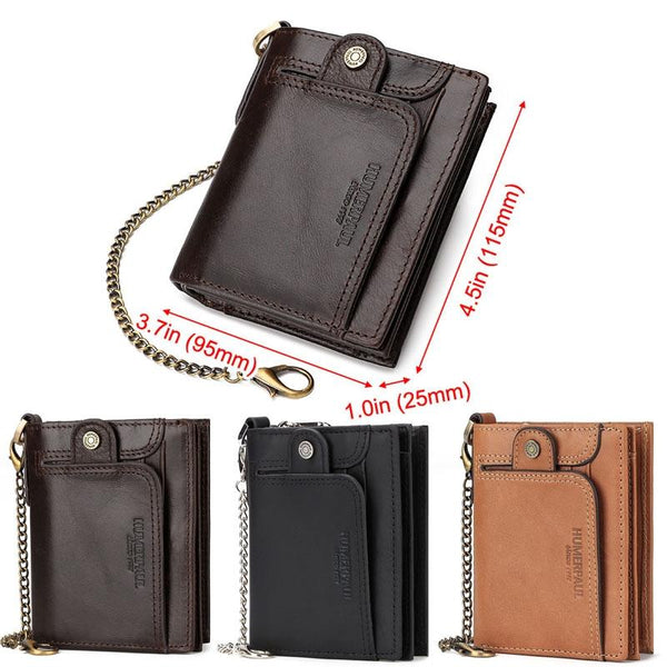 Anti Magnetic Rfid Men Wallet Secure Protection Black Wallets