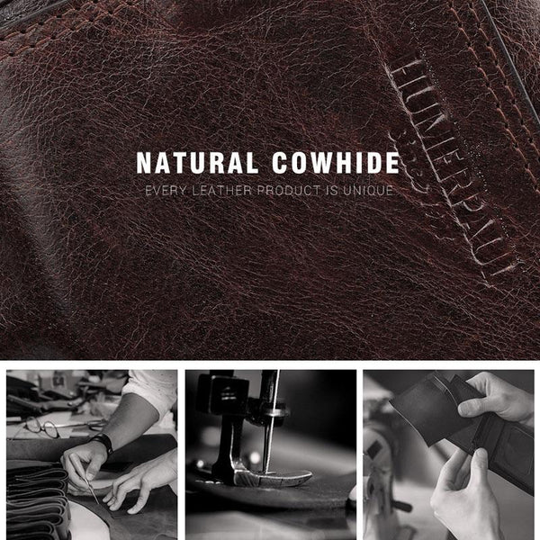 Anti Magnetic Rfid Men Wallet Secure Protection Black Wallets