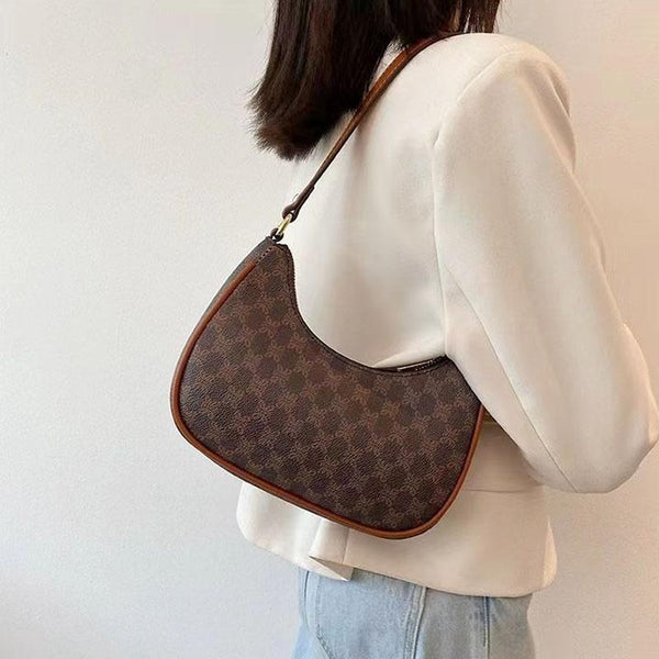 Versatile Pu Leather Tote Bag For Women Coffee Women's Bags & Handbags