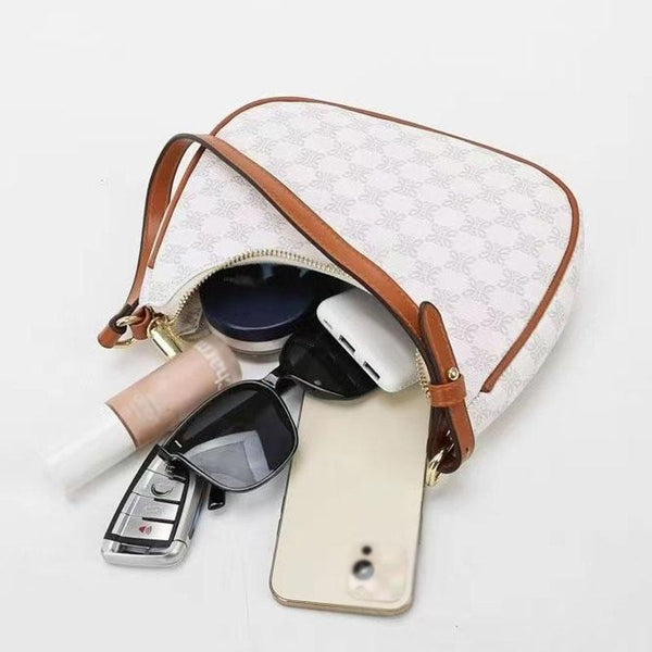 Versatile Pu Leather Tote Bag For Women Coffee Women's Bags & Handbags