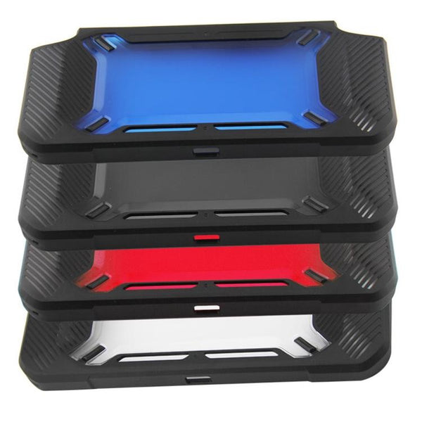 Nintendo Switch Back Cover Scratch Resistant Green + White Bags Skins & Travel Cases