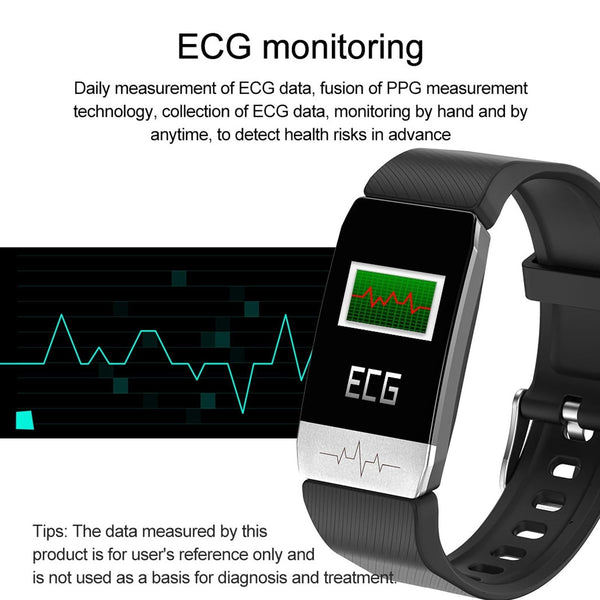 Waterproof Smart Bracelet With Blood Oxygen Heart Rate Monitoring Red Smart Watches