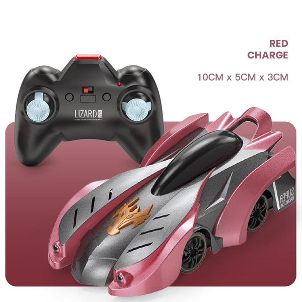 Electric Remote Control Wall Climbing Car For Kids Mini Toy Red Flame Handle Rc Edition Remote Controlled Toys
