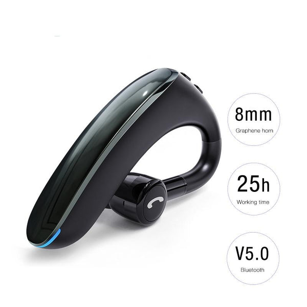 180 Degree Rotating Wireless Bluetooth Car Handsfree Earphones Earbuds