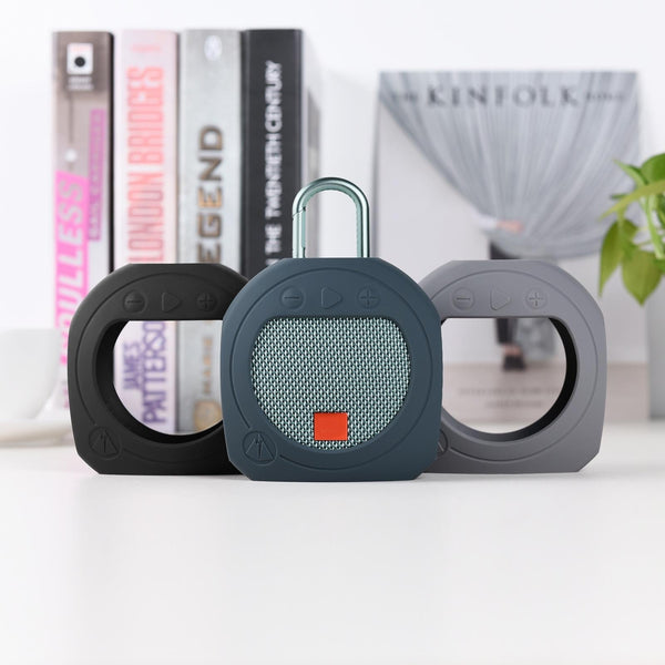 Protective Cover For Jbl Clip 3 Bluetooth Speaker Anti Fall Silicone Storage Black Cases Covers & Skins