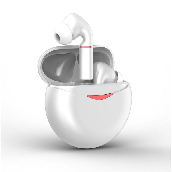 T & G T50 Sport Tws Bluetooth With Noise Canceling And Mic White Earbuds