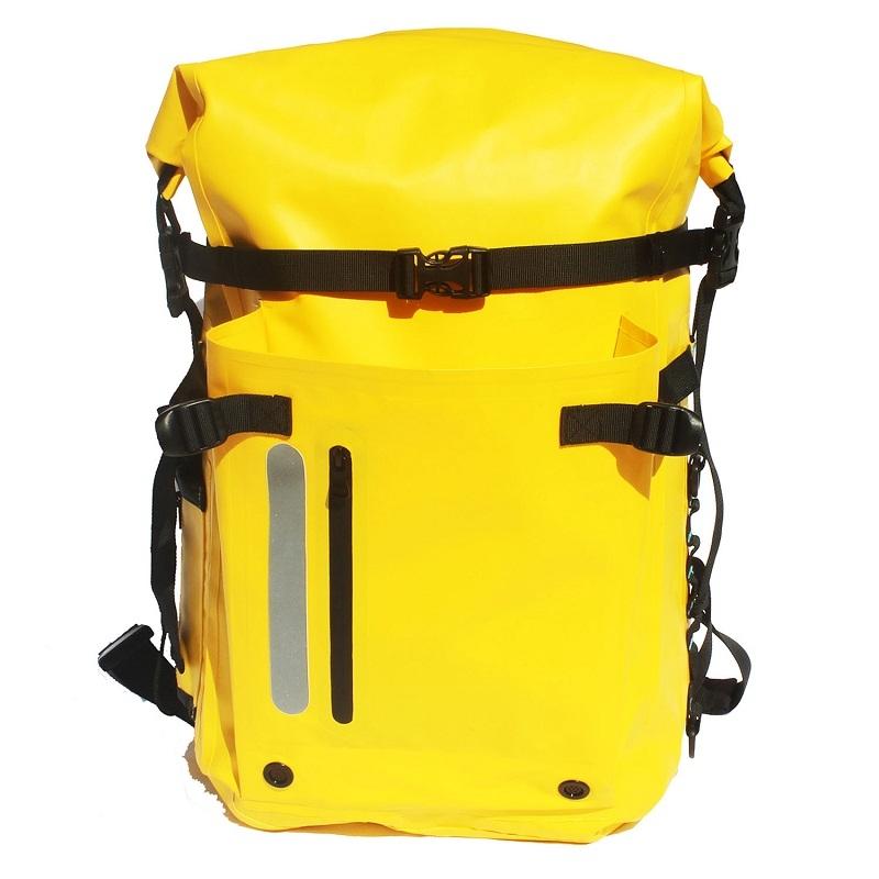 Waterproof Diving Fins Bag Scuba Swimming Backpack Yellow Gear Bags