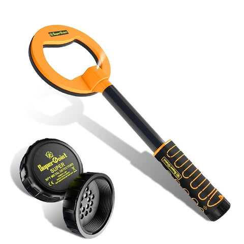 Waterproof Handheld Metal Detector For Underwater Treasure Hunt_Yellow Metal Detectors