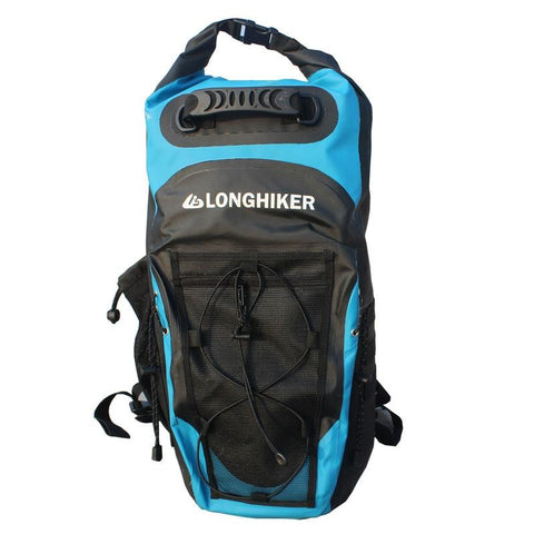 Outdoor Diving Fin Backpack Drifting Swimming Fishing Ski Bag Blue Dry Bags