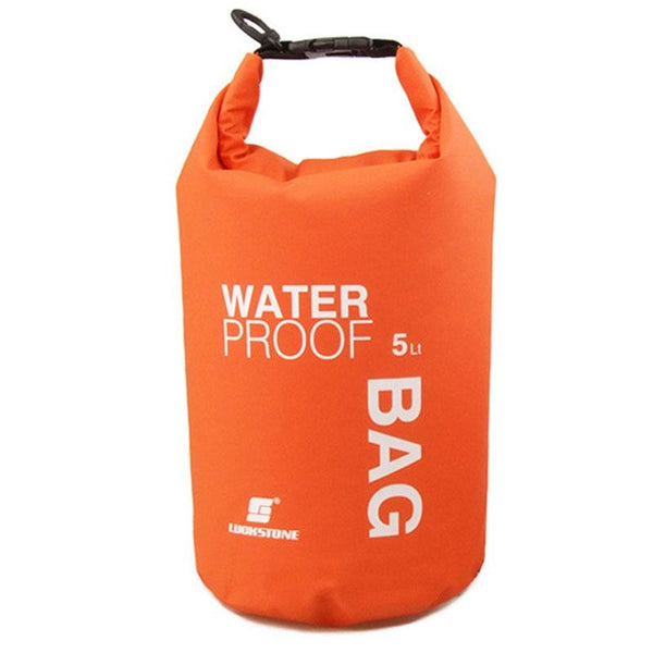 Waterproof Outdoor Swimming Bag Scratch Resistant Fits Most Devices Blue Dry Bags