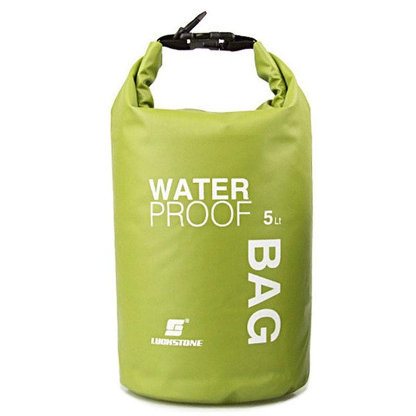 Waterproof Outdoor Swimming Bag Scratch Resistant Fits Most Devices Blue Dry Bags