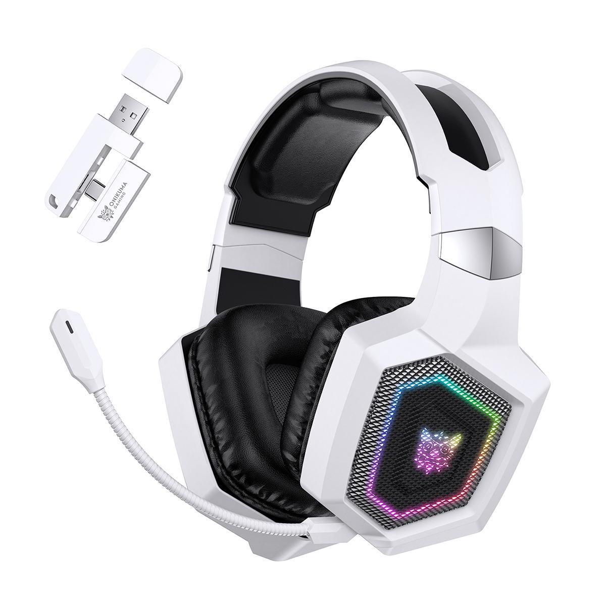 Tri Mode Bluetooth E Sports Headset White Headsets