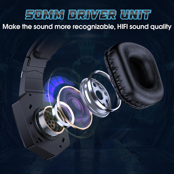 Tri Mode Bluetooth E Sports Headset White Headsets