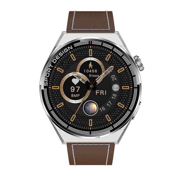 1.6 Inch Waterproof Smart Watch With Bluetooth Call & Nfc Silver Smart Watches