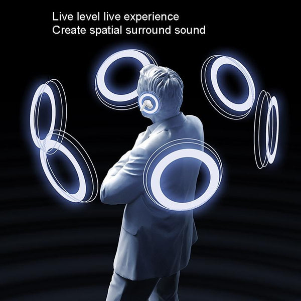 Wireless Dual Noise Cancelling Bluetooth Earphones For Music And Calls Black Earbuds