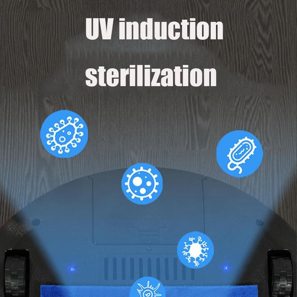 Smart Home Sweeping Robot With Remote Control And Large Suction Red Black Carpet & Floor Sweepers