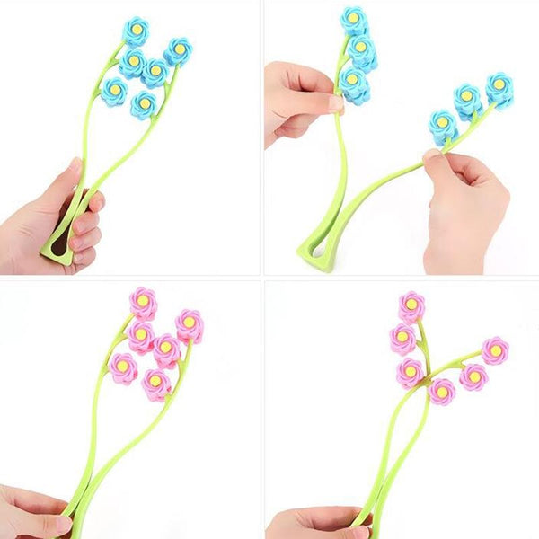 Facial Roller Massager For Double Chin Beauty Tool Blue Massagers