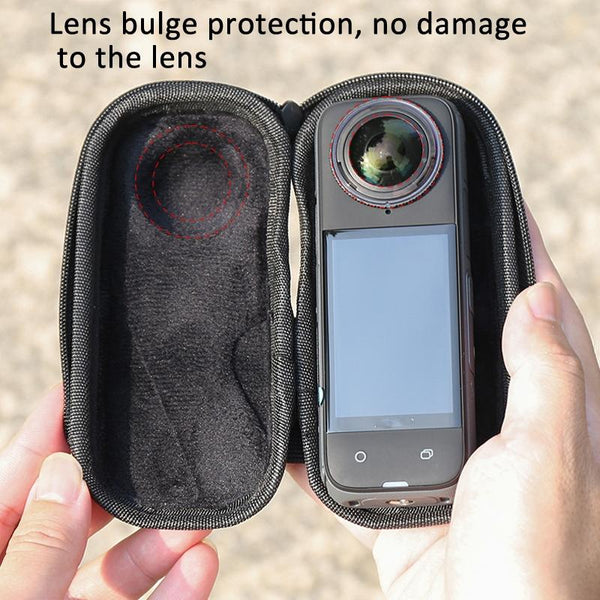 Lightweight Waterproof Insta360 X4 Mini Storage Bag_Light Gray Camera Cases Bags & Covers