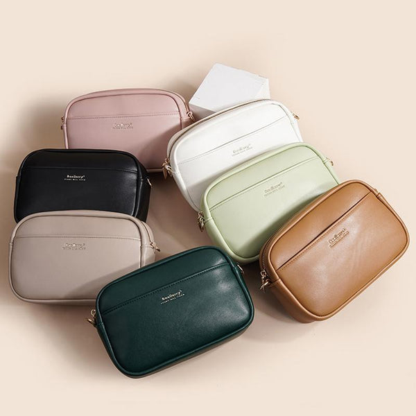 Small Square Pu Crossbody Bag For Women High Capacity Pink Women's Bags & Handbags