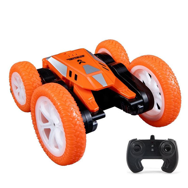 Flower Rc Car With Music Stunt Street Dance Orange Rc Model Vehicles