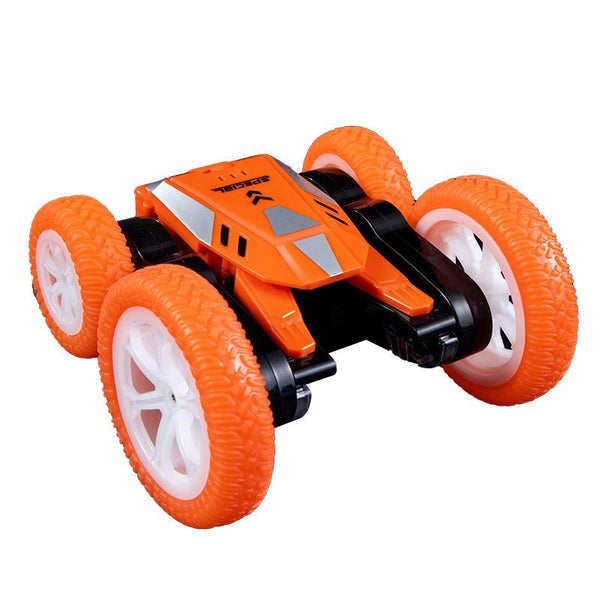Flower Rc Car With Music Stunt Street Dance Orange Rc Model Vehicles