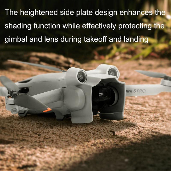 Anti Glare Gimbal Lens Hood For Dji Mini3 Pro White Lens Hoods