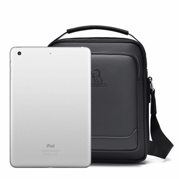 Men Multifunctional Crossbody Bag Versatile Single Shoulder Carry Brown Bags