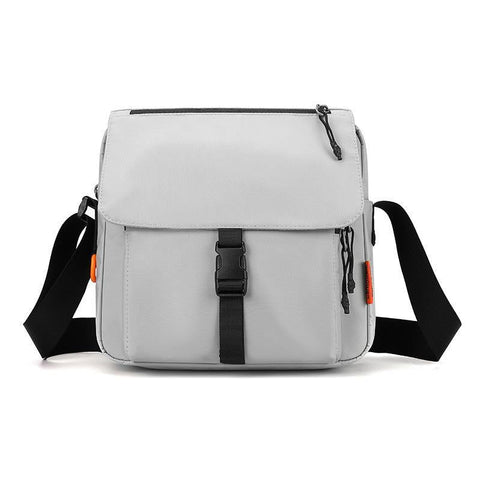 Waterproof Unisex Crossbody Bag For Couples Light Gray Bags