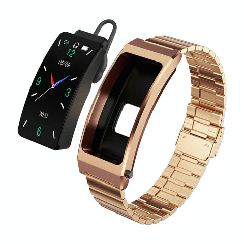 Sleep Oxygen Monitoring Smart Bracelet Rose Gold Activity Trackers