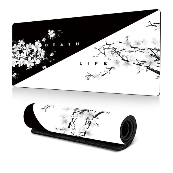 Cherry Blossom Ink Painting Mouse Pad Non Slip Pattern 3 300X600x2mm Mouse Pads & Wrist Rests