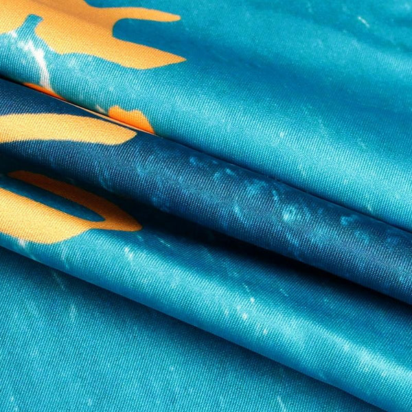 Protective Cover For Trolley Luggage Durable And Dustproof Large Size Deep Sea Whale Other Luggage