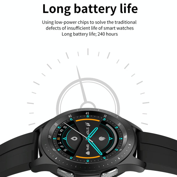 Waterproof Smart Bracelet With Touch Screen Bluetooth Call And Heart Rate Monitor Silver Smart Watches