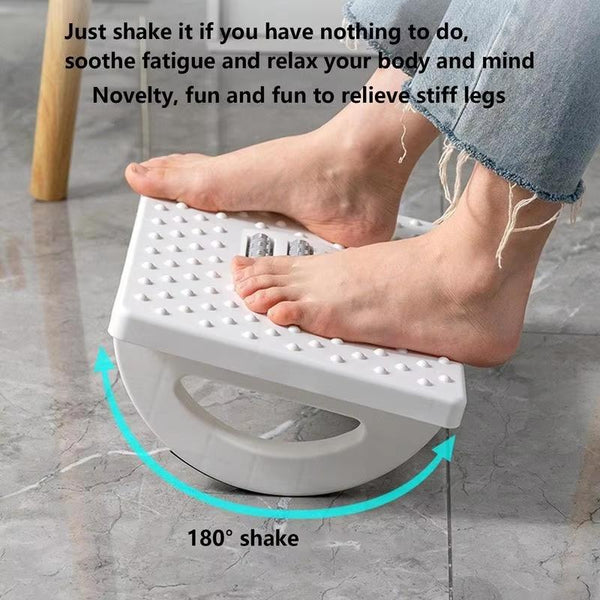 Under Desk Footrest Ergonomic Step Stool For Office Comfort White Ottomans Footstools & Poufs