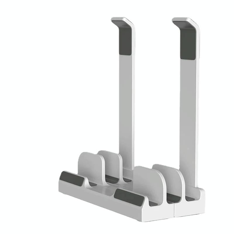 Versatile Laptop Stand With Storage And Cooling Desktop Heightening Rack White Stands Holders & Car Mounts