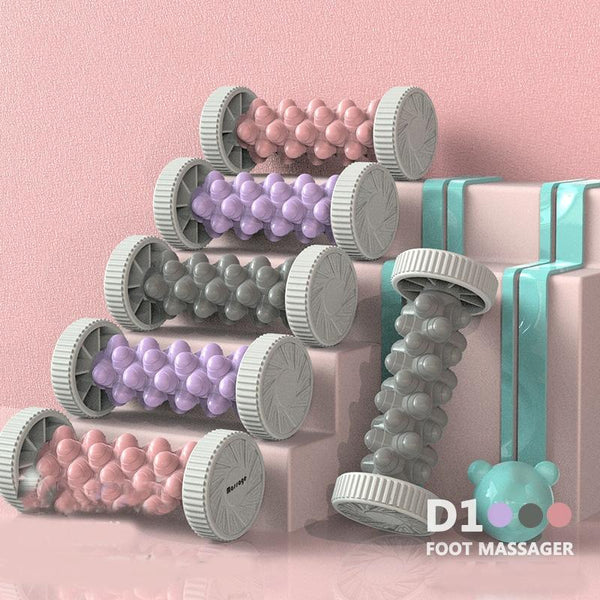 Plantar Fascia Roller For Home Fitness Muscle Relaxation Tool Purple Massagers