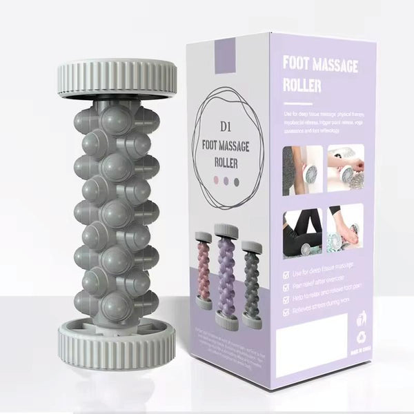 Plantar Fascia Roller For Home Fitness Muscle Relaxation Tool Purple Massagers