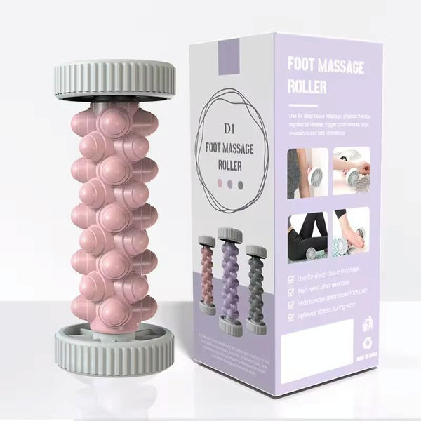 Plantar Fascia Roller For Home Fitness Muscle Relaxation Tool Purple Massagers