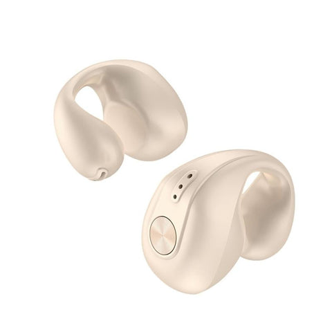 Wireless Dual Ear Bone Conduction Bluetooth Earphones Mini Sport Clip Skin Colour Earbuds