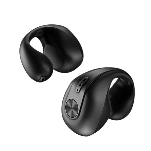 Wireless Dual Ear Bone Conduction Bluetooth Earphones Mini Sport Clip Skin Colour Earbuds