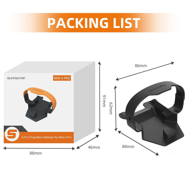 Fixed Propeller Guard For Dji Mini 4 Blade Holder Black Other Camera & Photo Accs