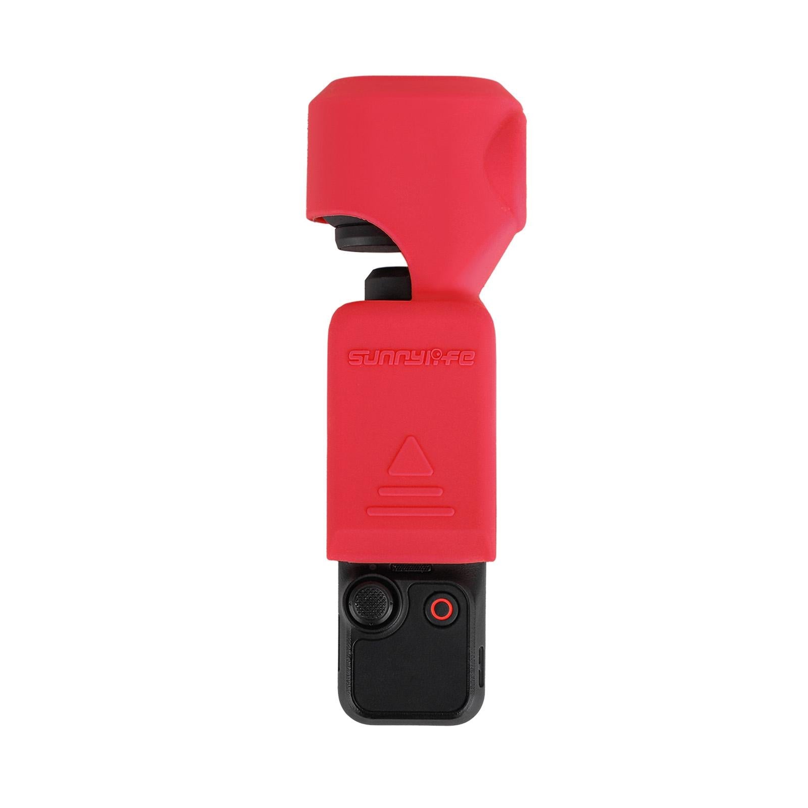 Silicone Protective Case For Dji Pocket 3 Red Camera Cases Bags & Covers