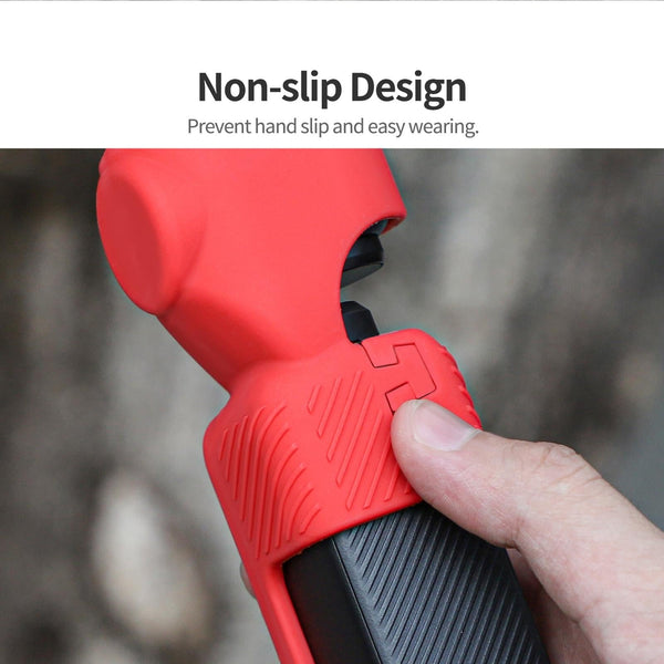 Silicone Protective Case For Dji Pocket 3 Red Camera Cases Bags & Covers