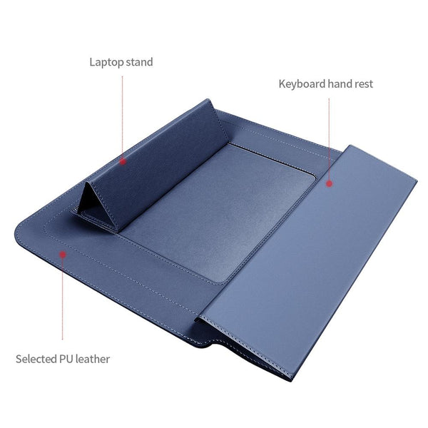 Waterproof 4 In 1 Laptop Holder With Wrist Protection Black 11 / 12 Inch Stands Holders & Car Mounts