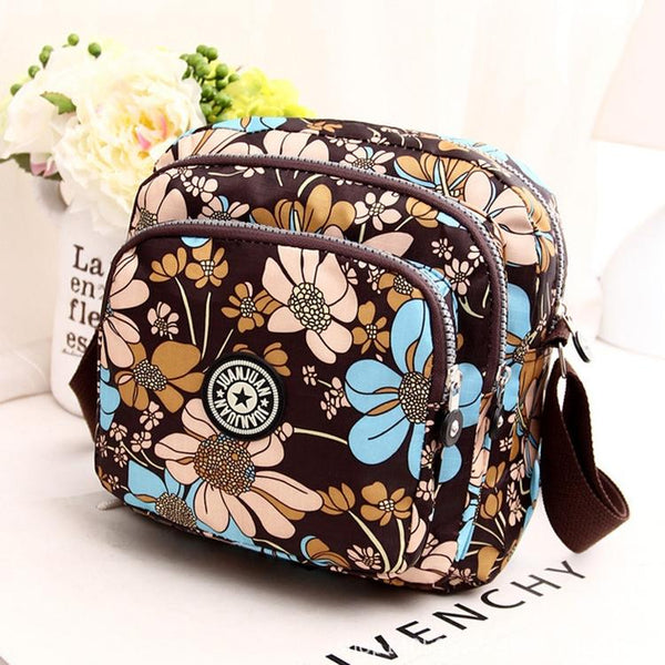 Waterproof Nylon Multilayer Crossbody Bag For Women Animal Pattern Women's Bags & Handbags