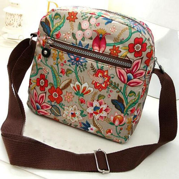 Waterproof Nylon Multilayer Crossbody Bag For Women Animal Pattern Women's Bags & Handbags