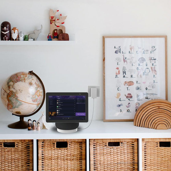 Desktop Bracket For Amazon Echo Show 10 No Drilling Required Black Speaker Mounts & Stands